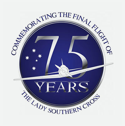 Lady Southern Cross - 75 years logo